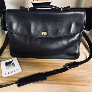 Vintage Coach Lexington Brief/Laptop/Messenger Bag